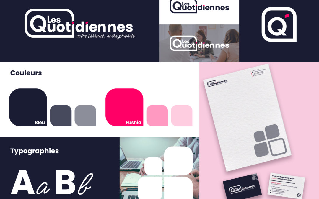 Identité visuelle • Les quotidiennes