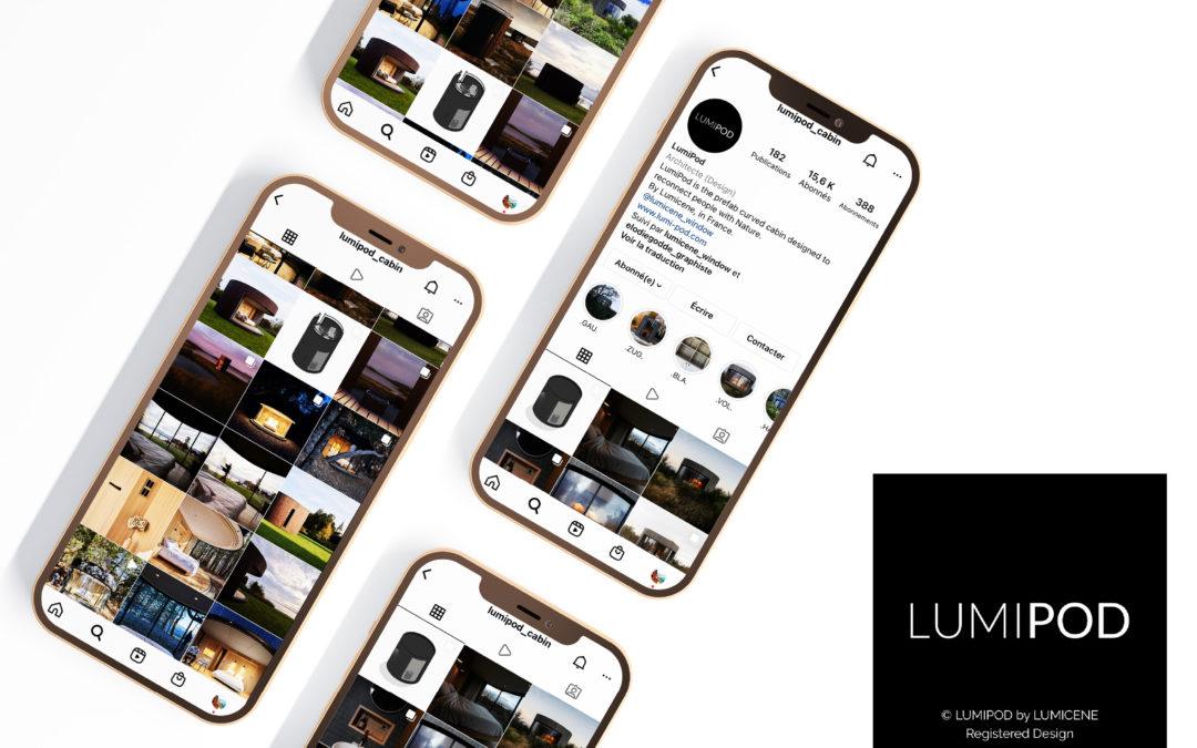 Communication et site web • Lumipod