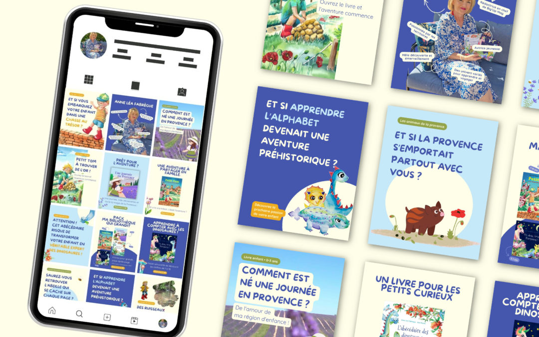 Template Instagram • Anne Léa Fabrègue